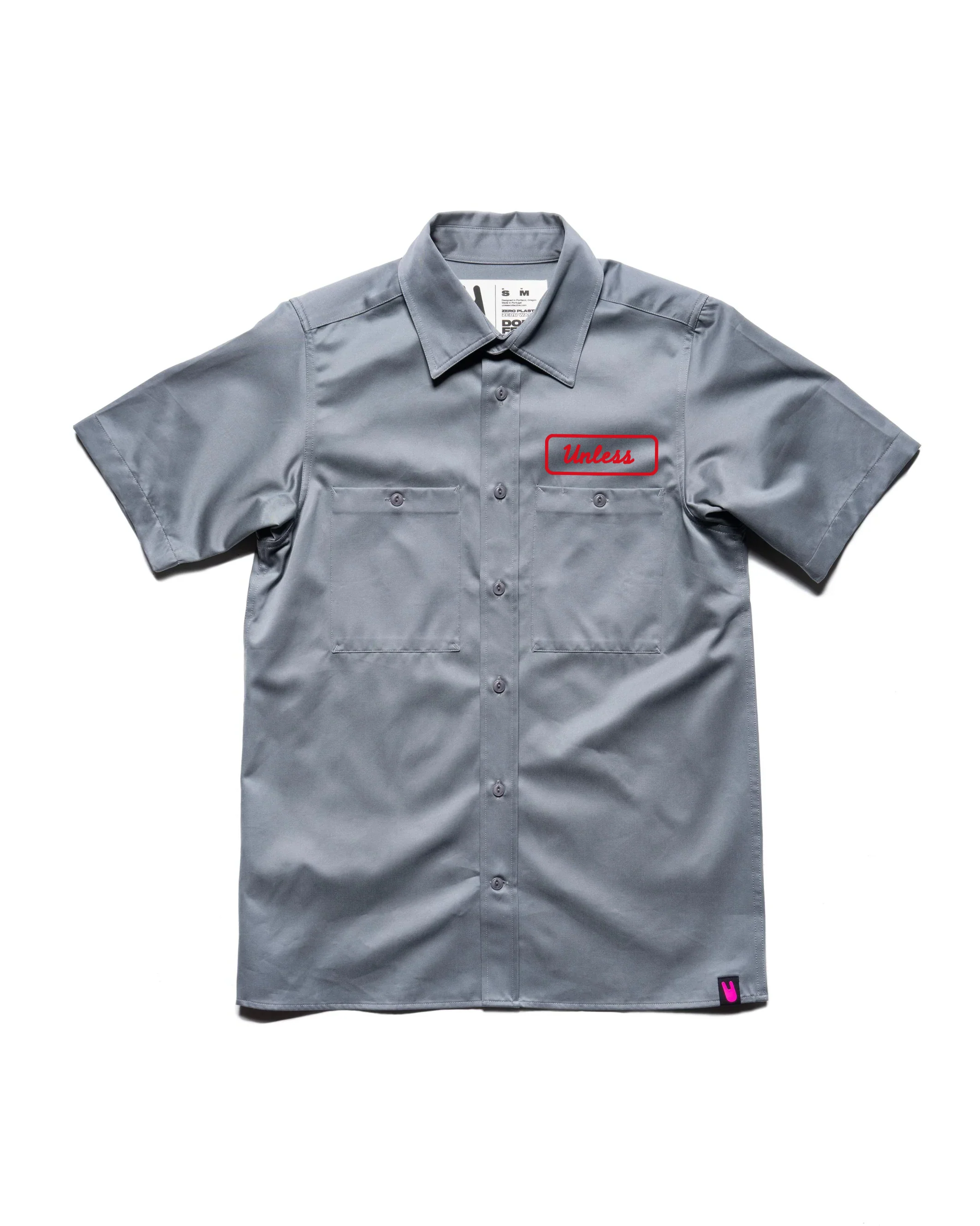 "UNLESS" Printed work shirt - Image 4