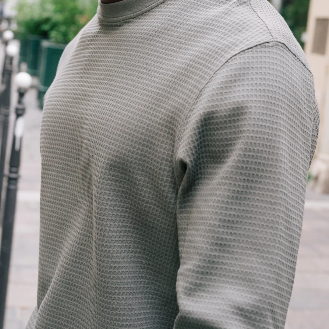 Waffle Long Sleeve Tee - Image 10